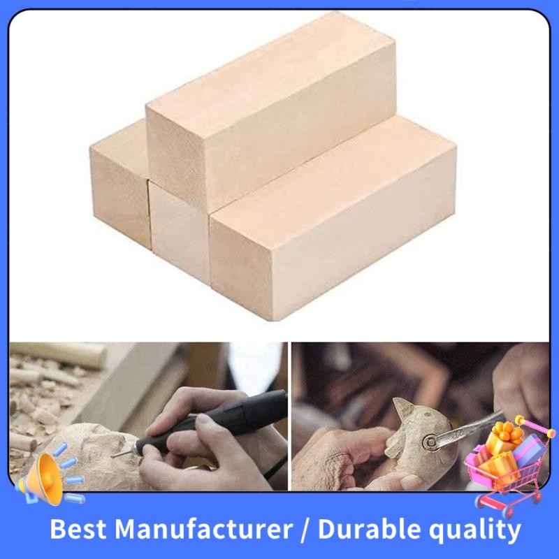 Khối gỗ khắc lớn Khối gỗ Whittling Khối khắc gỗ trầm Bộ gỗ mềm chưa hoàn thiện dành cho người mới bắt đầu chạm khắc