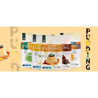 [Ảnh thật] Bột pudding hương trái cây Dans túi 500g