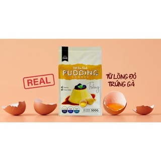 [Ảnh thật] Bột pudding hương trái cây Dans túi 500g
