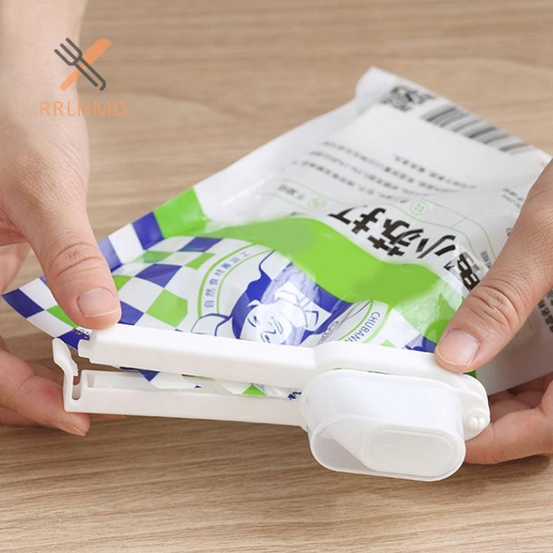 Rrlnmd 2 Chiếc Túi Đựng Thực Phẩm Kẹp Có Nắp Niêm Phong Kẹp Sữa Bột Ăn Nhẹ Kẹp Thực Phẩm Nhà Bếp Chống Ẩm Chip Túi Sữa Kẹp MỚI