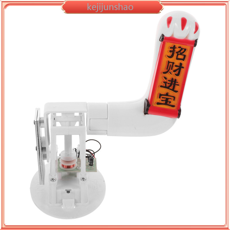 Lucky Cat Toy Launcher Swing Movement Arm Accessory Sports 8cm Nhựa