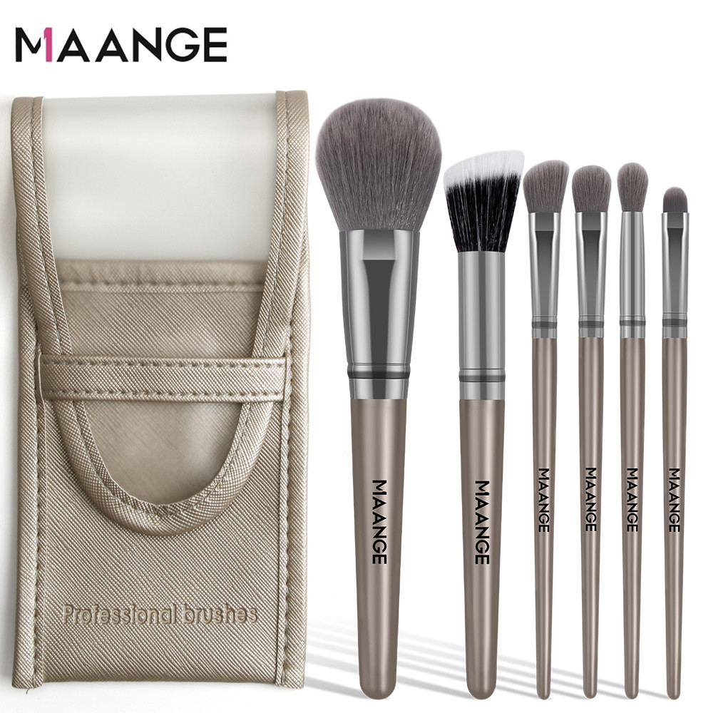 Ảnh Cọ makeup chuyên nghiệp MAANGE 6 cây cọ má hồng và phấn mắt lông siêu mềm thích hợp cho người mới bắt đầu 52161 1