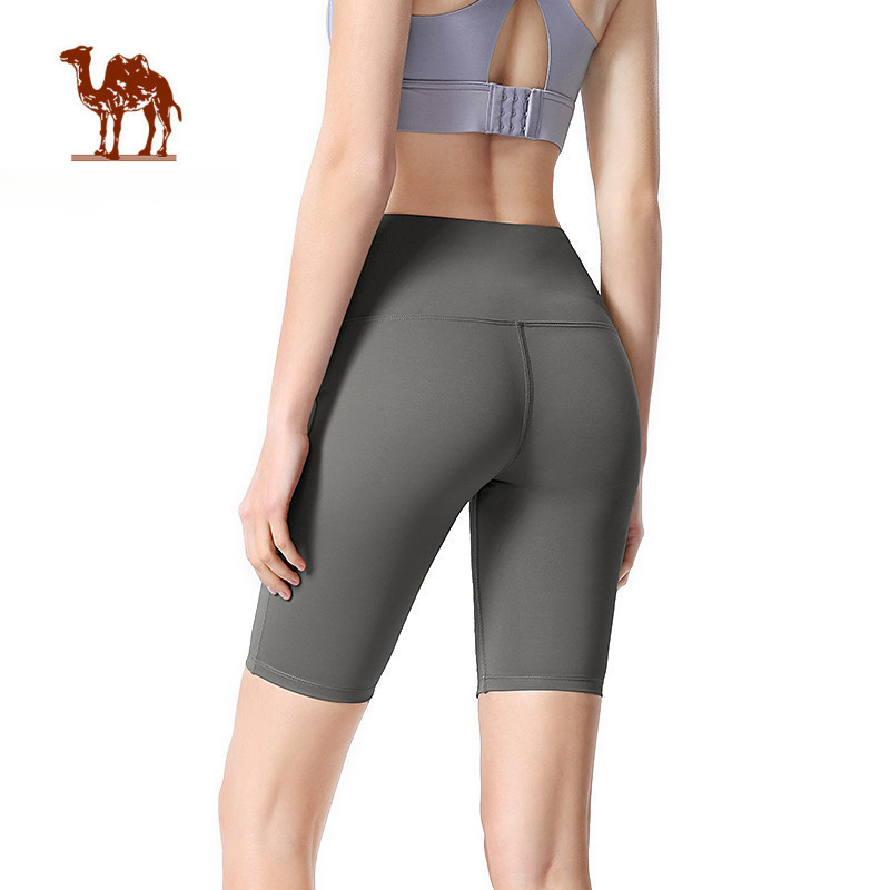 Ảnh Quần short CAMEL CROWN bó sát nâng mông dùng tập thể dục thể thao/ yoga cho nữ 1