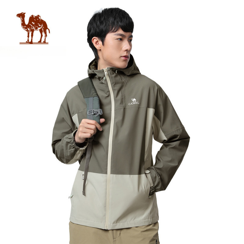 Ảnh Áo khoác ngoài trời Vỏ cứng một lớp ngoài trời CAMEL CROWN Quần áo chống gió và chống nước cho nam và nữ 1
