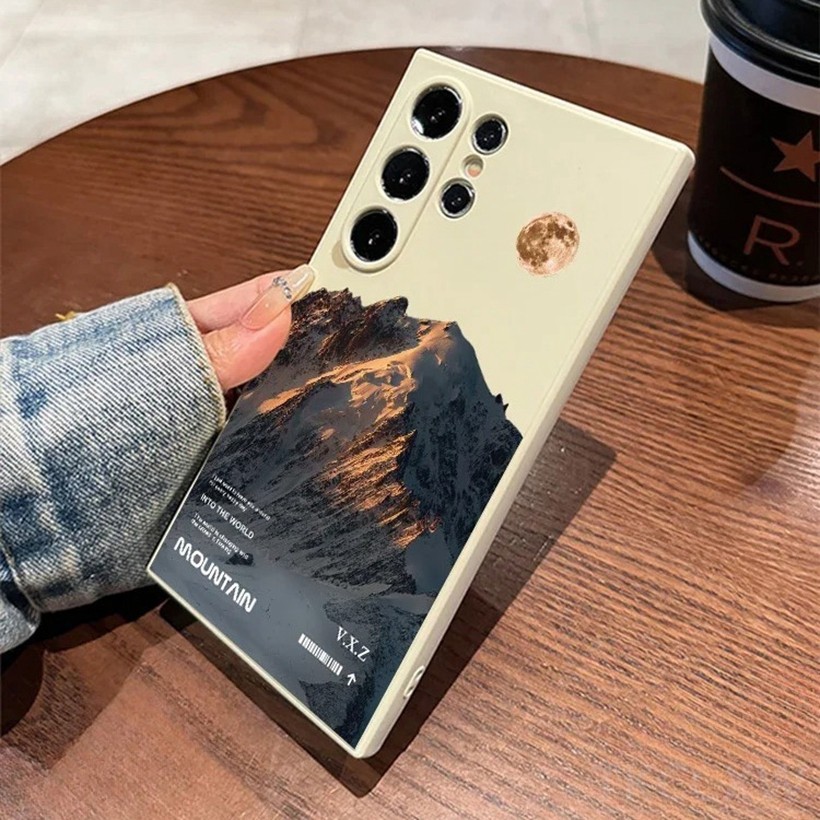 Ốp Điện Thoại Núi Tuyết Đẹp Cho Redmi Note 13 12 12T 11 11T Pro Speed 12 Turbo Vỏ Silicon Mềm