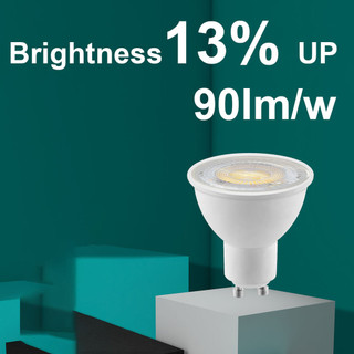 Bóng đèn LED 6 chiếc, GU10,5W, 7W, 9W, 38 / 120 Góc phát sáng, Bóng đèn trong nhà, 220V, Ánh sáng ấm 3000K, Ánh sáng trắng 6000K, Ánh sáng trung tính 4000K, Làm mờ ba màu