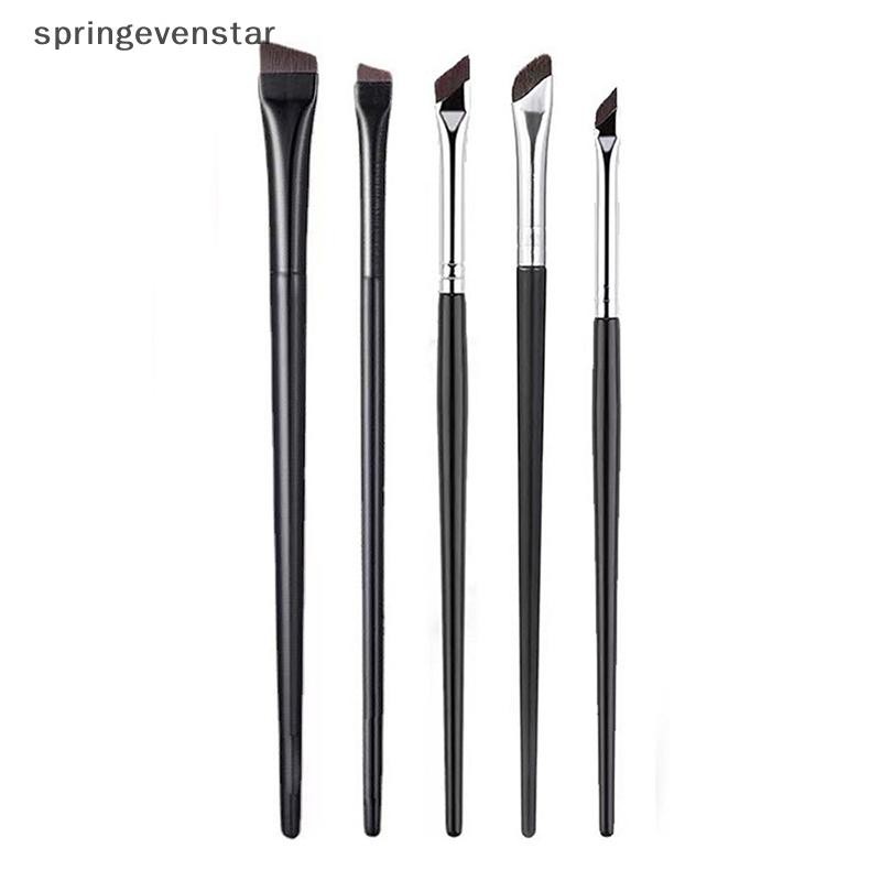 Springevenstar Brow Contour Cọ Trang Điểm Lông Mày Bút Kẻ Mắt Bàn Chải Siêu Mỏng Góc Lót Bàn Chải Mắt Dụng Cụ Trang Điểm Springevenstar