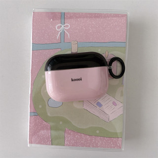 Màu hồng đen + Mặt dây chuyền tình yêu cho AirPods 1 / 2 3 Pro Pro Pro2 pro3 Airpod4 ❈ ❈ ❈ ❈ ❈ ❈ ❈ ❈ ❈ ❈ AirPods Pro i3 i4 pro3 ❈ ❈ ❈ ❈ ❈ ❈ ❈