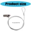 Niki 4 Chữ Số Mật Khẩu Khóa Kết Hợp Khóa An Ninh Dây Xích Cáp Laptop Chống Trộm Khóa Cho Thiết Bị USB Dễ Dàng Cài Đặt