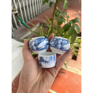 Bộ 3 cóng sứ chào mào,tàu cao cấp,đã bao gồm tai cóng