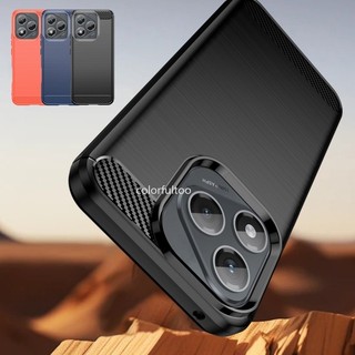 Ốp Điện Thoại Honor 400 Lite 5G 2025 Cho Honor 400 Lite 400pro 400Lite Honor400 5G Matte Carbon Fiber Silicone TPU Vỏ Mềm Chống Rơi Chống Sốc Ốp Lưng Bảo Vệ