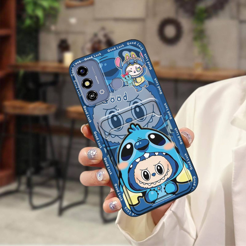 Bảo Vệ Vỏ Mềm Ốp Lưng Điện Thoại ZTE Blade A53 Graffiti Túi Đựng Thẻ Chống Thấm Nước Bọc Toàn Bộ Silicone TPU Hoạt Hình Chống Va Đập Bền Chống Sốc Thiết Kế Thời Trang Chống Bụi Bẩn Dễ Thương