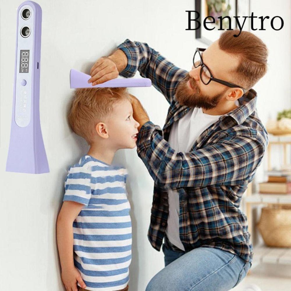 Máy đo chiều cao BENYTRO, Thước đo chiều cao điện tử có thể sạc lại di động, Cân đo chiều cao chính xác siêu âm Trẻ em