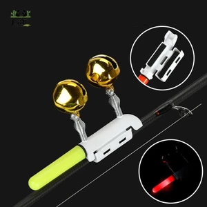 1PC Đôi Đầu Ném Cần Câu Cá Điện Tử Đèn Dạ Quang Dính Flash LED Có Thể Tháo Rời Chống Thấm Nước Ban Đêm Giải Quyết EMKK