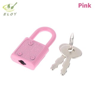 [ELOY] 1 Bộ Ổ Khóa Hình Chữ Nhật Khóa Phần Cứng Hành Lý W / Khóa Cho Nhật Ký Sách Hộp Trang Sức VN