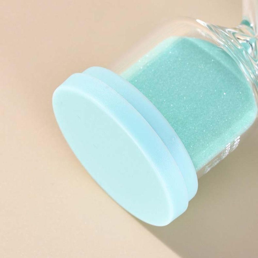 Đồng hồ cát đầy màu sắc CATIYAHA, Đồng hồ cát thủy tinh Borosilicate cao màu Macaron, Quà tặng bền 3 / 5 / 10 / 15 / 30 phút Hẹn giờ đồng hồ cát chắc chắn cho trẻ em