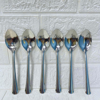 [Giá Xưởng] Combo 10 Muỗng Inox Cán Dài – Thìa Súp Nhọn – Bền Đẹp, Dùng Cho Gia Đình Quán Ăn