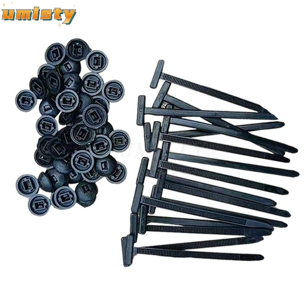 UMITY 20 / 50100 Chiếc Nylon Đa Năng Dây Buộc Cáp Khóa Nylon Chịu Lực Cao Nylon Zip Ties, Tự Khóa Đa Năng Dây Buộc Xe Sửa Chữa Hàng Ngày