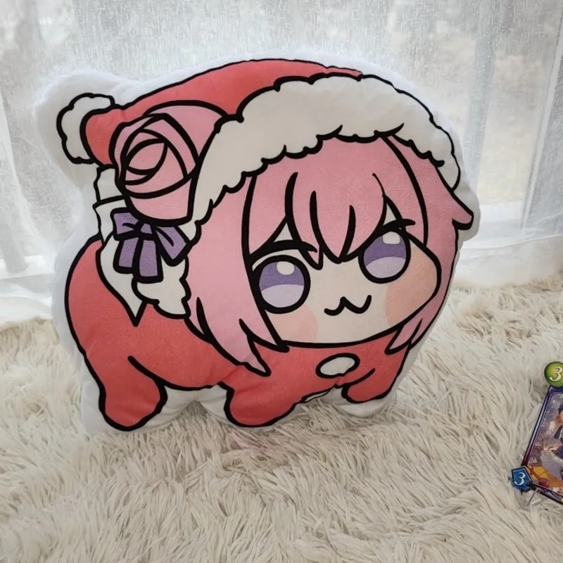 40cm NIKKE DORO Gối Nữ Thần Chiến Thắng Anime Ngoại Vi Gối Dễ Thương Chó Đệm Đồ Chơi Sofa Trang Trí Nhà