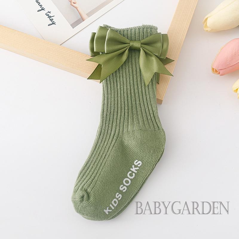 / / -0-36 tháng Tất Sàn Bé Gái Họa Tiết Chữ Nơ Chống Trơn Trượt Cho Bé Đi Bộ