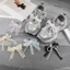 Treeling Thanh Lịch Có Thể Tháo Rời Kẹp Giày ABS Ngọc Trai Và Ren Nơ Dây Giày Trang Trí Quyến Rũ Cho Nữ Giày Truy Cập