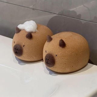Capybara Tắm Bọt Biển Capybara Body Tẩy Tế Bào Chết Bọt Biển Tắm Thoải Mái Cho Trẻ Em Hoạt Hình Dễ Thương Body Tắm Bọt Biển shopidaevn