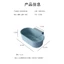 Giỏ nhựa lọc rác cài bồn rửa chén hình oval 22.5x15.5x7.6cm
