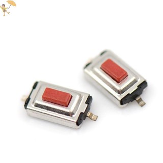 [GOU] 20 cái / bộ 3 * 6 * 2.5mm Nút nhấn xúc giác Tact Micro 2-Pin VN