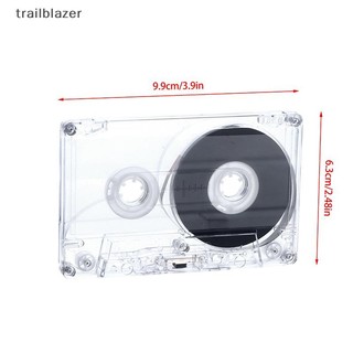 Trailblazer Tiêu Chuẩn Cassette Màu Trống Máy Nghe Nhạc Với 45 / 60 / 90 Phút Băng Âm Thanh Từ Tính Trong Suốt Hộp Bảo Quản Để Nói Âm Nhạc Ghi Âm Mới