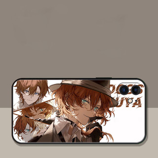 Bungou Stray Dogs Dazai Osamu Vỏ Điện Thoại Cho iPhone 16 15 Pro Max 14 12 11 Pro Max XR X XS Max 7 8 14 15 Plus 13 Mini SE Vỏ Silicon Mềm Chống Sốc
