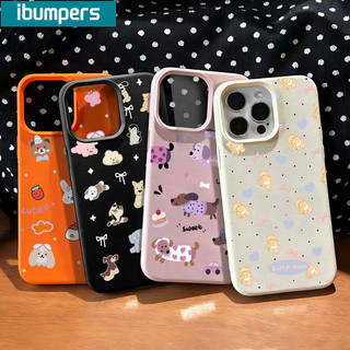 ibumpers Ốp lưng Iphone Dễ Thương Gấu Bơ Họa Tiết Da Ốp Điện Thoại Dày Dặn Silicon Mềm Chống Sốc Chống Bẩn Cho Iphone 16 15 14 12 13 11 Pro Max IP 7 8 Plus X XS XR