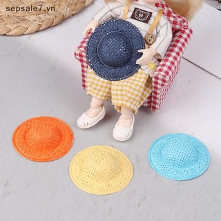 [-d] 5 Chiếc Nhà Búp Bê Dệt Tay Mũ Rơm Búp Bê Mũ Nhiều Màu Sắc Trang Trí Nhà Búp Bê Phụ Kiện Cho Trẻ Em Giả Vờ Chơi Đồ Chơi {vn}