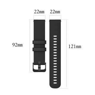 Dây đeo silicon 18mm 22mm cho Huawei Watch GT6 GT5 GT4 41mm 46mm Vòng đeo tay