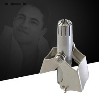 Airpeccutin Thép không gỉ Hướng dẫn sử dụng Tông đơ cắt tóc mũi Bộ tẩy mũi EN