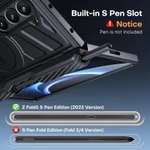TONGATE Từ tính cho Z Fold 6 Ốp lưng có giá đỡ & chân đế bút S, [Tương thích với MagSafe] Ốp điện thoại chắc chắn hạng nặng Tích hợp bảo vệ màn hình & Kẹp đai cho Samsung Galaxy Z Fold — ảnh 4