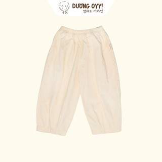 [FORM TO] Quần dài kaki trẻ em ống rộng size 12-38kg style Hàn Quốc  | Dương Oyy 011224200