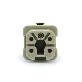 Ha-004 Phân đoạn một điểm Hệ thống kiểm soát nhiệt độ kênh dòng chảy nóng 5 chân Nam Nữ Đầu ổ cắm hàng không 5 lõi Hea