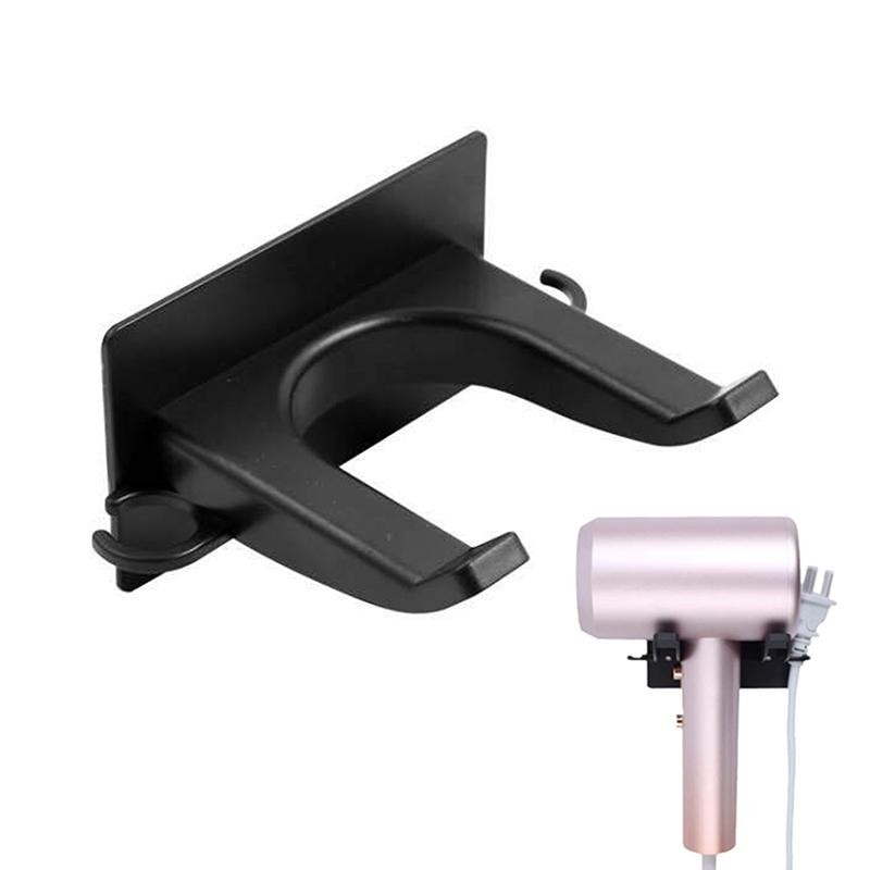 Giá đỡ máy sấy tóc TMOY Giá đỡ treo tường bằng nhựa Không đục lỗ Giá sắp xếp tự dính Kệ tổ chức tại nhà Phụ kiện TCS