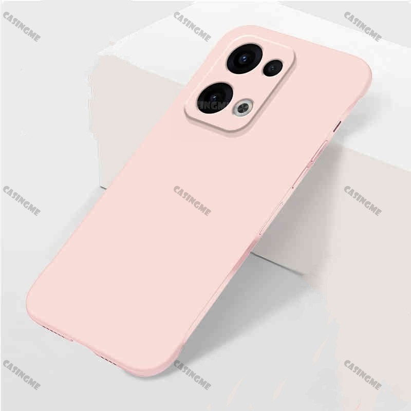 Ốp điện thoại không khung mờ siêu mỏng cho OPPO Reno13 5G 2025, Reno 13/13Pro/13Pro 4G, chống sốc, mặt sau mờ, bảo vệ bốn góc