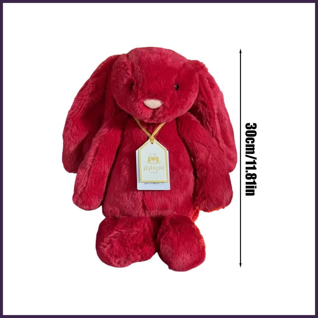 Cho Jellycat Thỏ Đồ Chơi Nhồi Bông Hoạt Hình Sang Trọng Đồ Chơi Bunny Plushie 30cm / 11.8inch Đáng Yêu Nứt Đồ Chơi Nhồi Bông ewoekvn