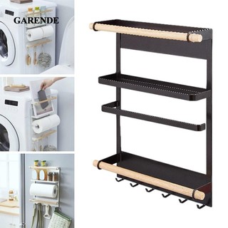 Giá đựng đồ nhà bếp Garende có giá đỡ khăn giấy Giá đựng gia vị từ tính có thể di chuyển được