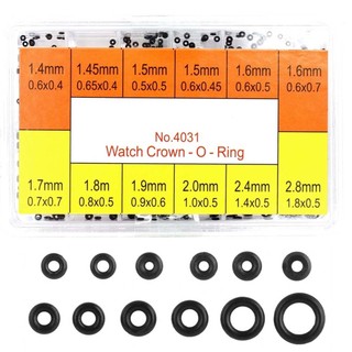 12 Kích Cỡ Chữ O Mini Cao Su Đồng Hồ Máy Giặt Cói Đồng Hồ Cao Su Vương Miện Chống Thấm Nước Vòng Đồng Hồ Dụng Cụ Sửa Chữa Phụ Kiện Đồng Hồ