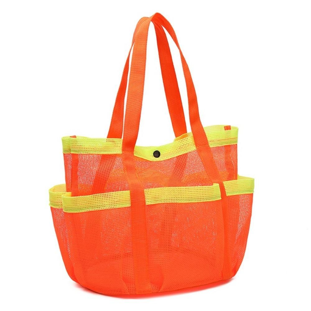 Túi đựng đồ đi biển bằng lưới JKDESIGN, Túi Tote đi biển di động có thể gập lại, Túi xách bơi thoáng khí dung tích lớn khô nhanh đa năng dành cho đồ bơi du lịch