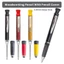 Bút chì cơ học TUYỆT VỜI, Bút chì chế biến gỗ đánh dấu lỗ sâu 2,8mm, Máy mài tích hợp kim loại chất lượng cao Dụng cụ đánh dấu chế biến gỗ đầu dài Xây dựng chế biến gỗ