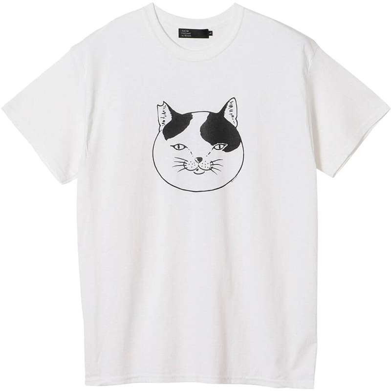 Chất Lượng Cao Bán Áo Sơ Mi Thường Ngày Họa Tiết Mèo In 100% Cotton Cổ Tròn Áo Thun Unisex Hàng Có Sẵn