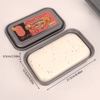 Bánh mì nướng Hình Đồ chơi tăng chậm Mới lạ Giảm căng thẳng Đồ chơi giải thưởng lớp học Quà tặng lý tưởng cho sinh nhật Giáng sinh