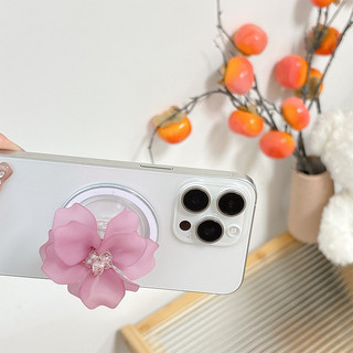 Nhẹ Nhàng 3d Hoa Tròn Màu Tròn Tròn Từ Tính Giá Đỡ Điện Thoại Cho IPhone 16 15 14 13 12 Pro Max 14 Plus Có Thể Gập Lại Pop Ring Grip Co Giãn Để Bàn Đứng P2