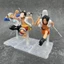One Piece Luffy Tay Làm Ace Sabo Hải Quân Ba Anh Em Giấc Mơ Mô Hình Đồ Chơi Để Bàn Khung Xe Trang Trí Anime