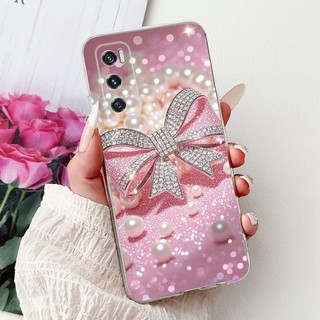 Dành Cho Vivo V20 SE V2022 V2023 / V20 V2024 V2025 Vỏ Điện Thoại Mèo Hoa Thanh Lịch Vivo V 20 V20SE Vỏ TPU Silicon Mềm