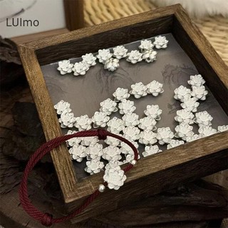 Luimo Phong Cách Trung Hoa Tay Hoa Sen May Mắn Lắc Tay Cho Nữ Đơn Giản Tinh Tế Có Thể Điều Chỉnh Vòng Tay Phụ Kiện Trang Sức Quà Tặng SBS